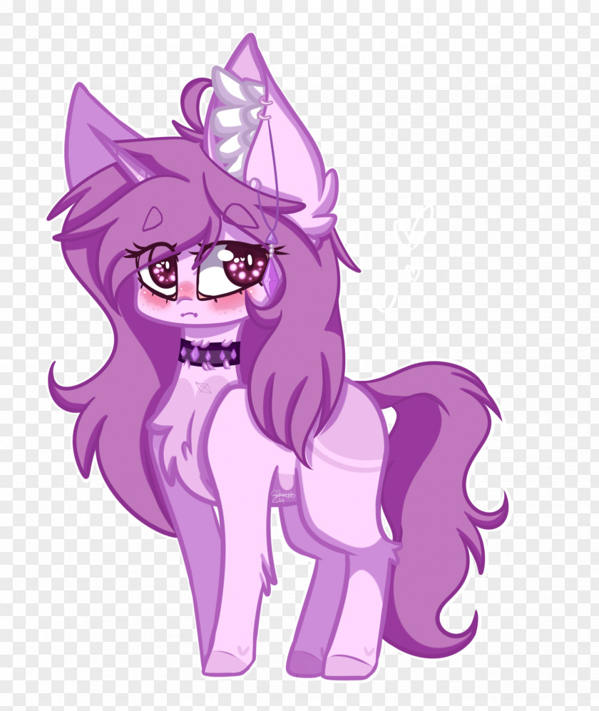 Cat Horse Pony Unicorn Illustration PNG