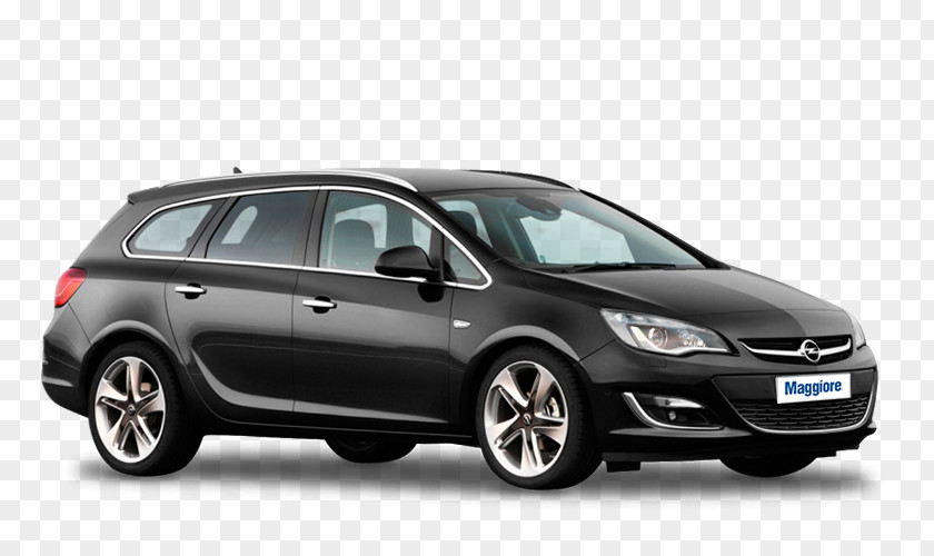 Chopped Opel Astra Mid-size Car Compact PNG