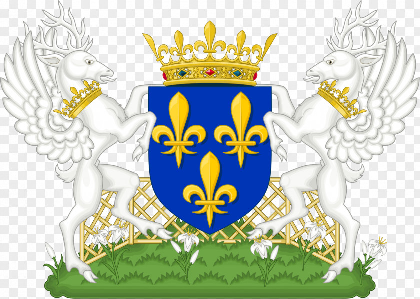France Kingdom Of New National Emblem Coat Arms PNG