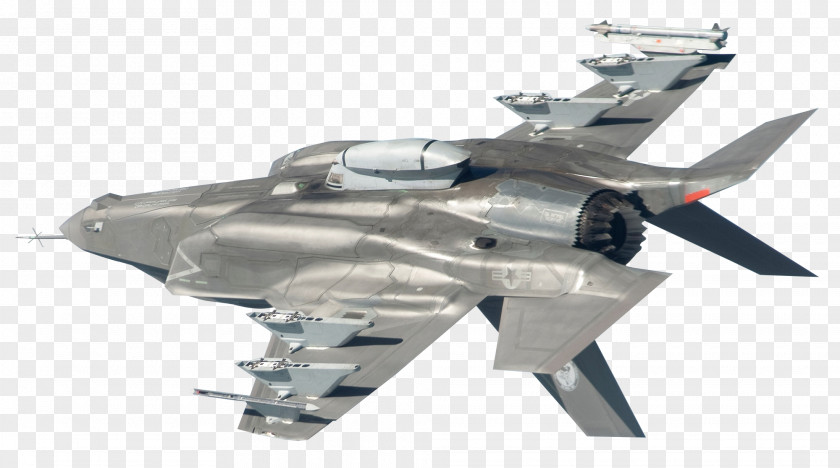 Military Jet Airplane Lockheed Martin F-35 Lightning II Fighter Aircraft PNG
