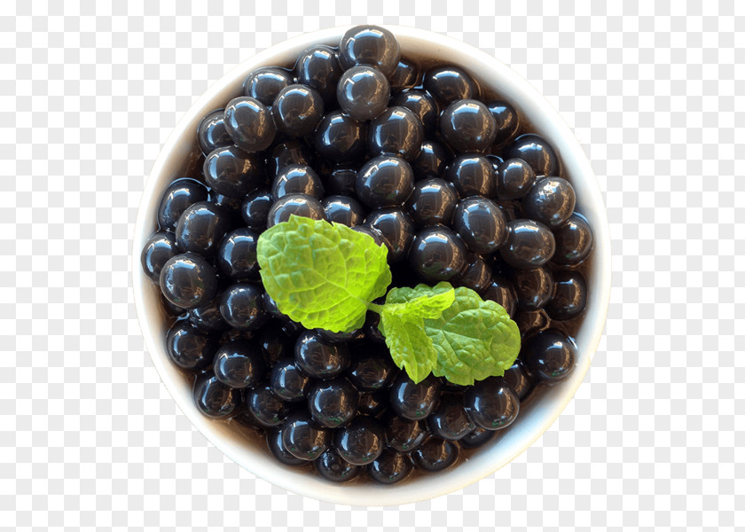 Blueberry Bubble Tea Popping Boba Bilberry Superfood PNG