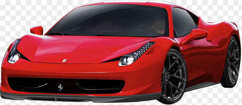 Ferrari 2015 458 Italia Spider Sports Car PNG