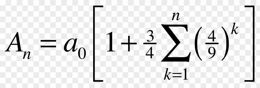 Mathematics Koch Snowflake Area Formula Calculation PNG