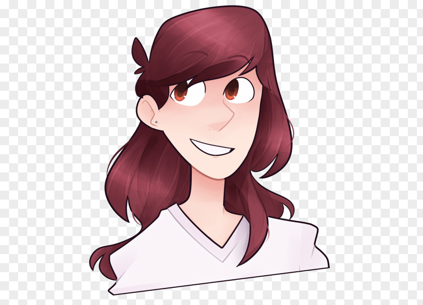 Jaiden Animations Tumblr Hair Clip Art PNG