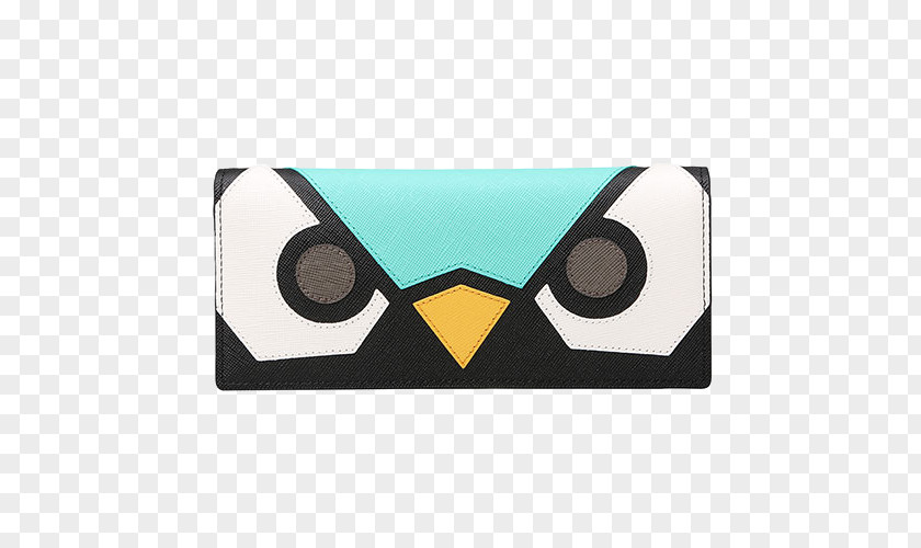 Ruikeduosi Leather Ms. Long-Fold Wallet Owl Brand Pattern PNG