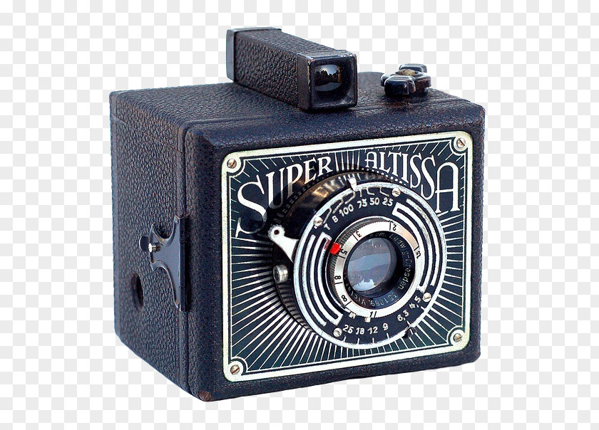 Vintage Camera Photographic Film Kodak Box Photography PNG