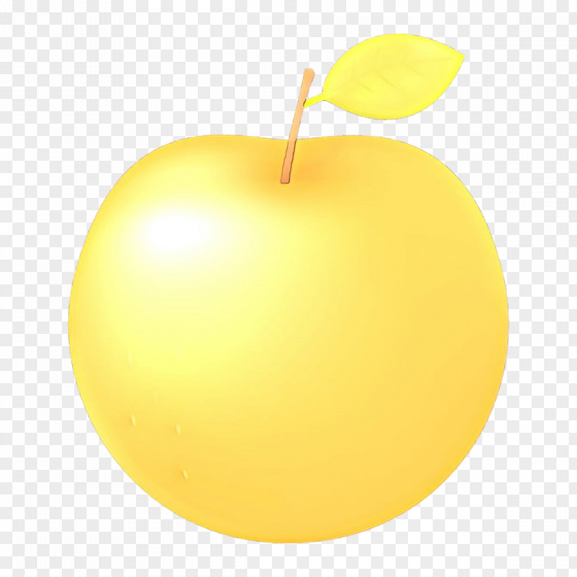 Yellow Fruit Plant Apple Food PNG