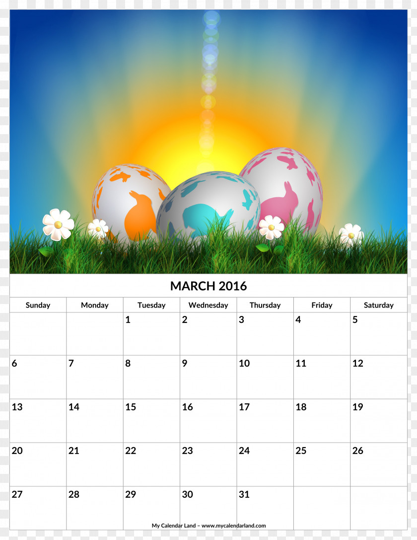 April Calendar Desktop Wallpaper High-definition Television Easter 1080p PNG