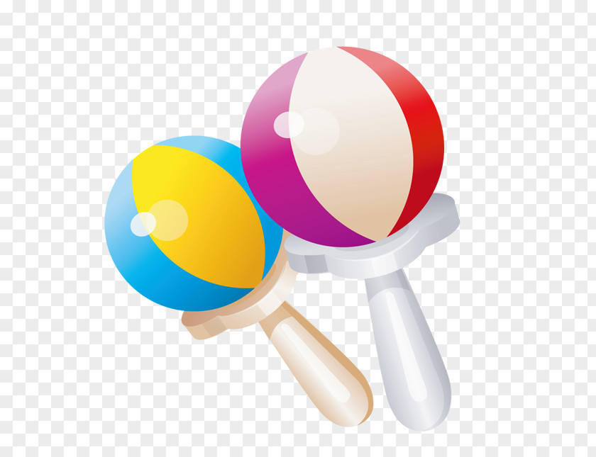 Baby Shower Rattle Toy Clip Art PNG
