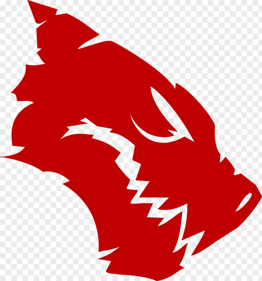 Dog White Fang Symbol Decal PNG