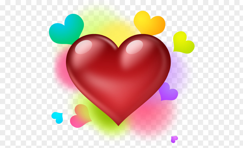 Love Gift Box Heart Desktop Wallpaper PNG