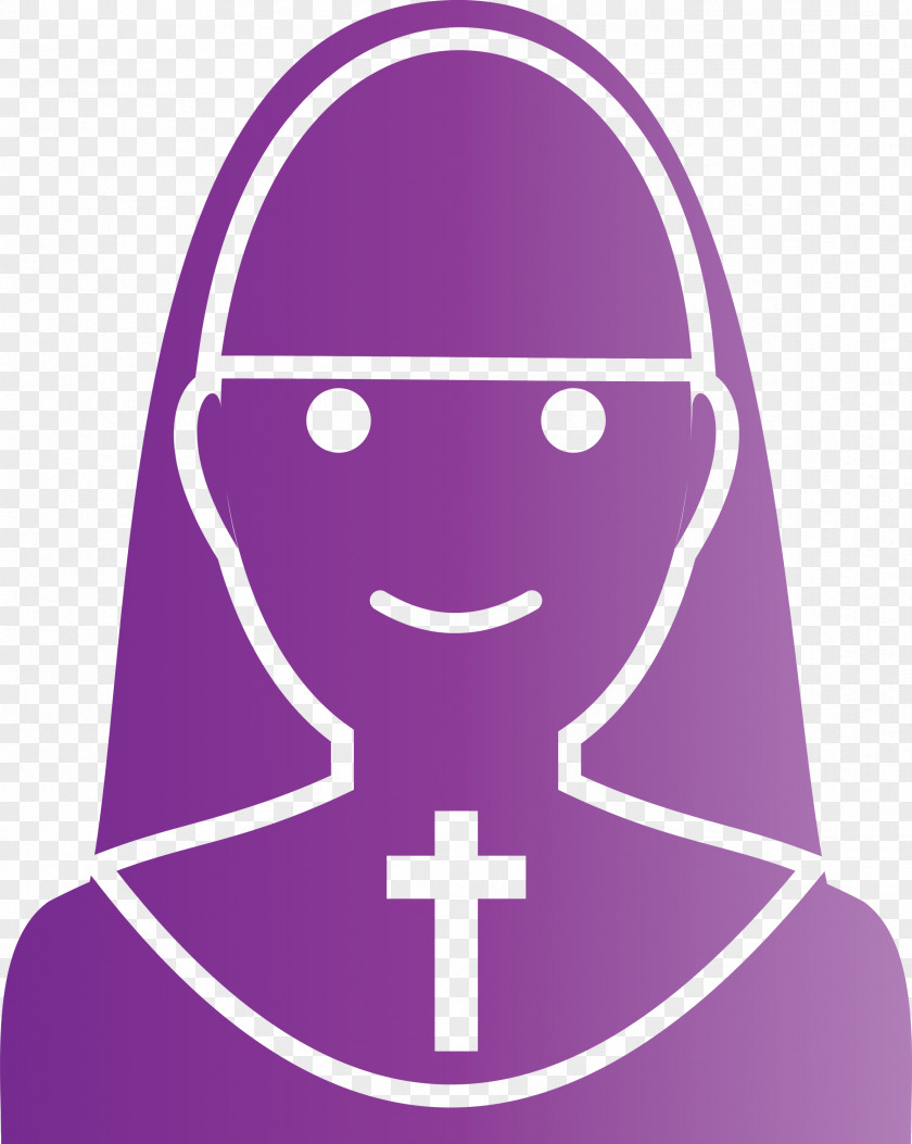 Purple Icon Headgear Line Meter PNG