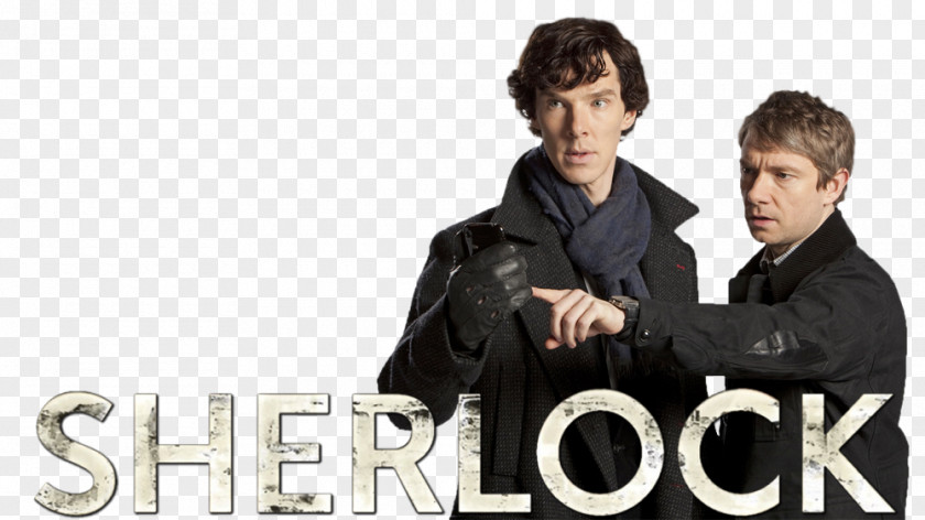 Sherlock Holmes Doctor Watson BBC Television Show PNG