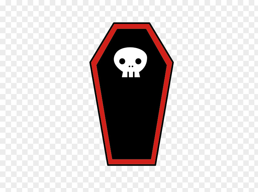 Cartoon Skeleton Coffin Drawing PNG