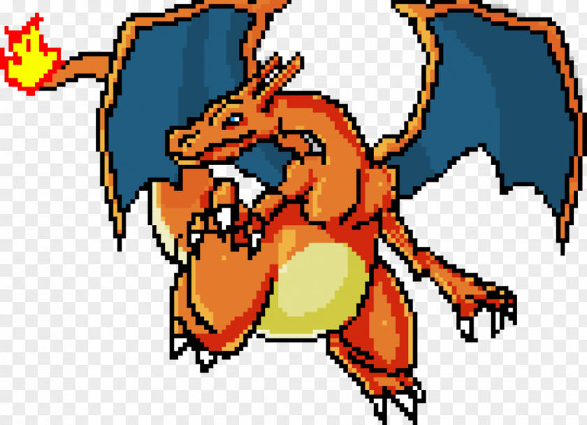 Goku Kamehameha Charizard PNG