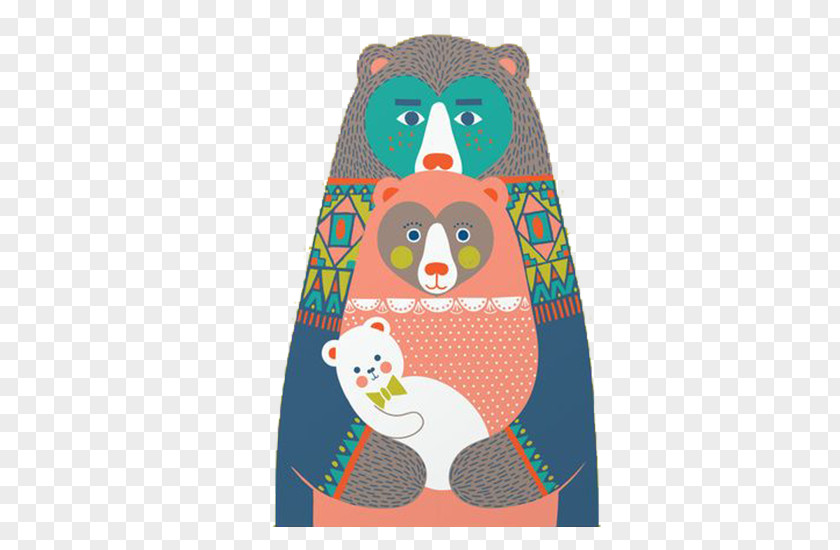 Koala Family Bear Art Drawing Illustration PNG