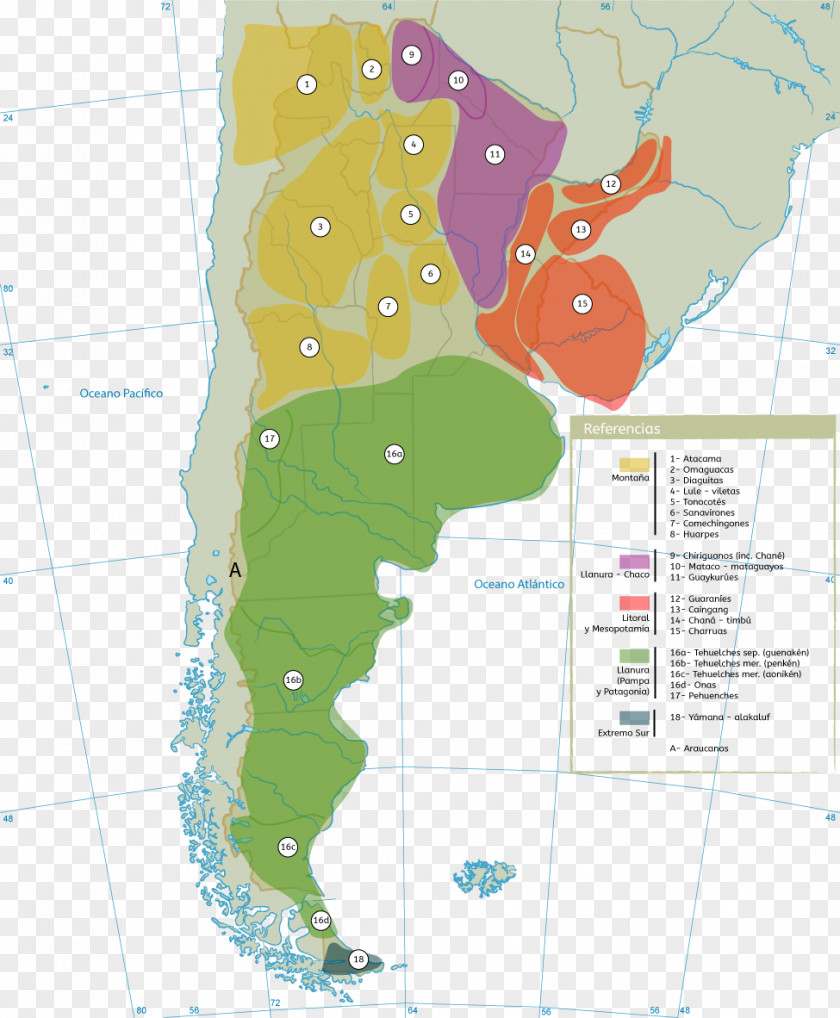 Map Jatorrizko Herriak Indigenous Peoples In Argentina Conquesta D'Amèrica PNG