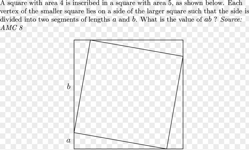 Mathematical Problem Document Line White PNG