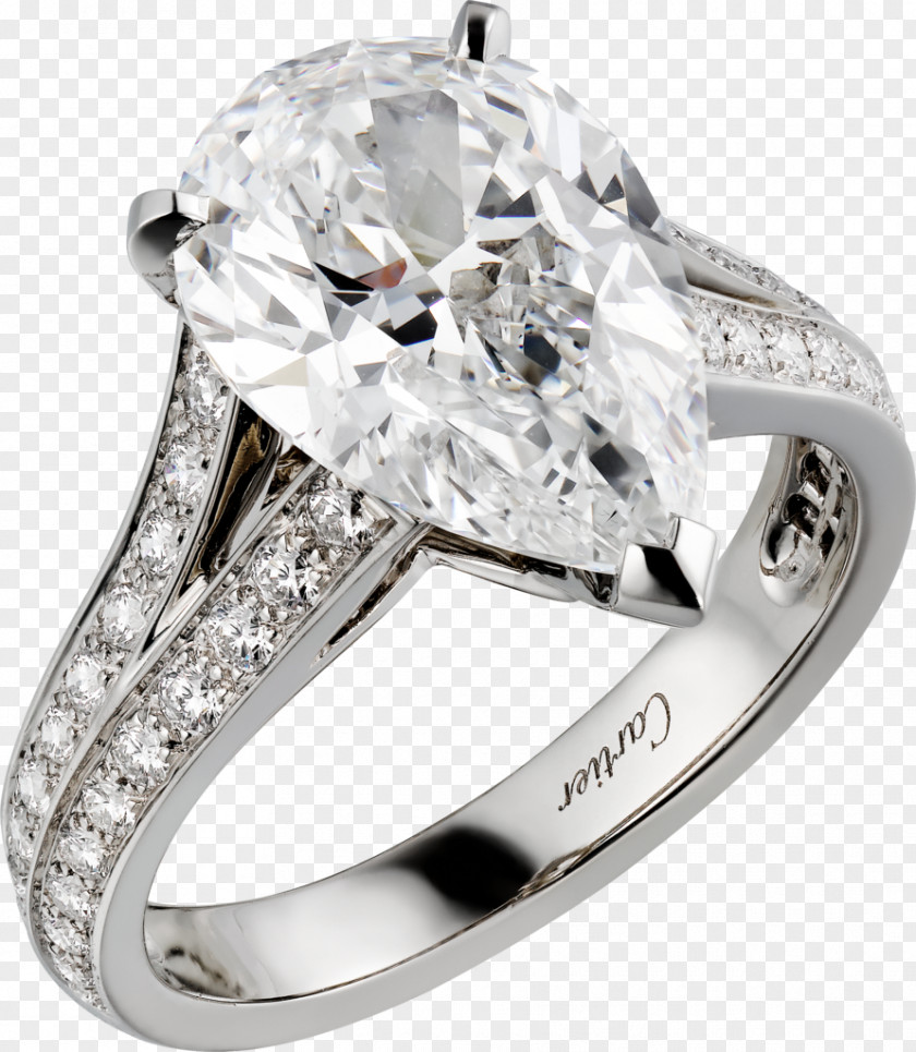 Platinum Ring Wedding Body Jewellery Diamond PNG