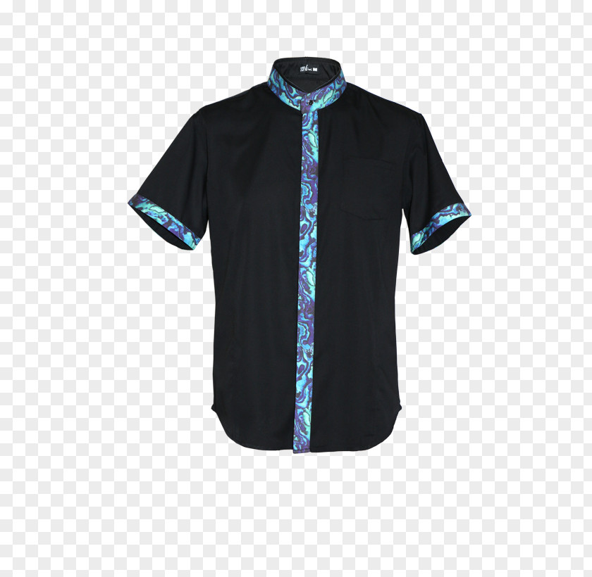 Shirt Collar T-shirt Sleeve Button CSX Transportation PNG