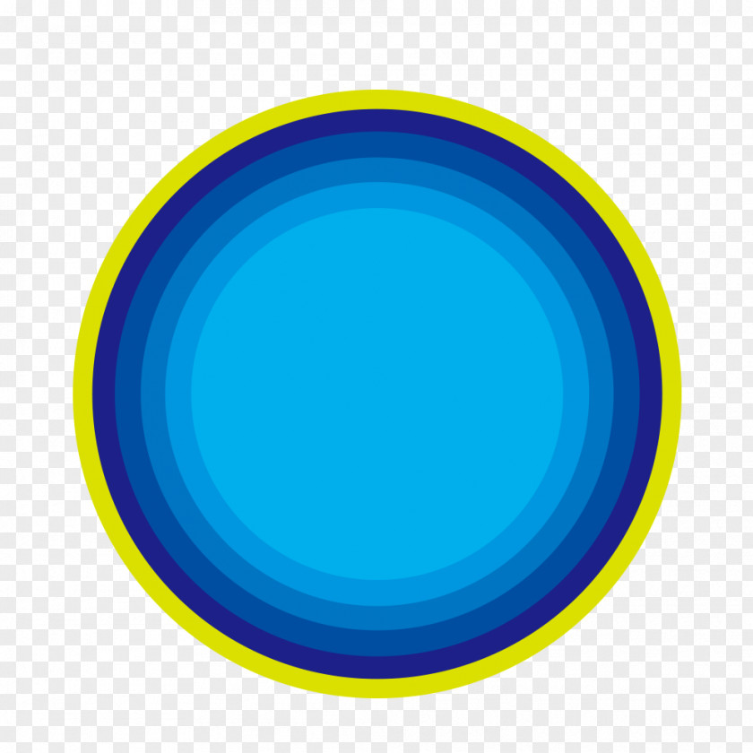 Blue Circle Gradient Pattern Font PNG