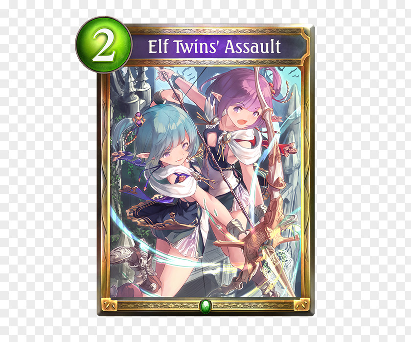 Elf Shadowverse Rage Of Bahamut カード PNG