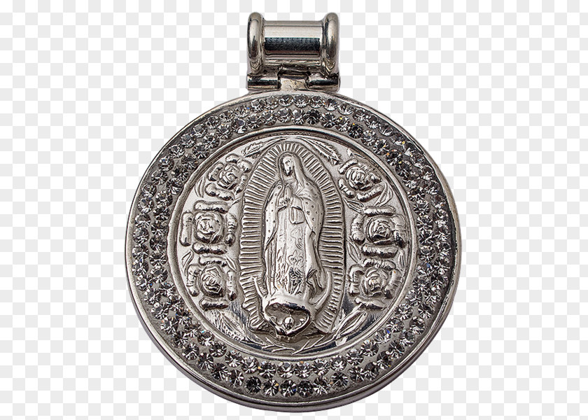 Medal Locket Silver Nickel PNG