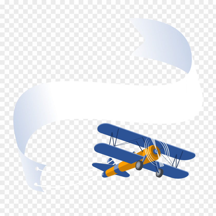 Vector Airplane Banner Aircraft PNG