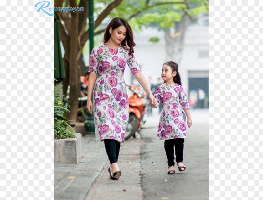 Ao Dai Dress T-shirt Pants Sleeve PNG