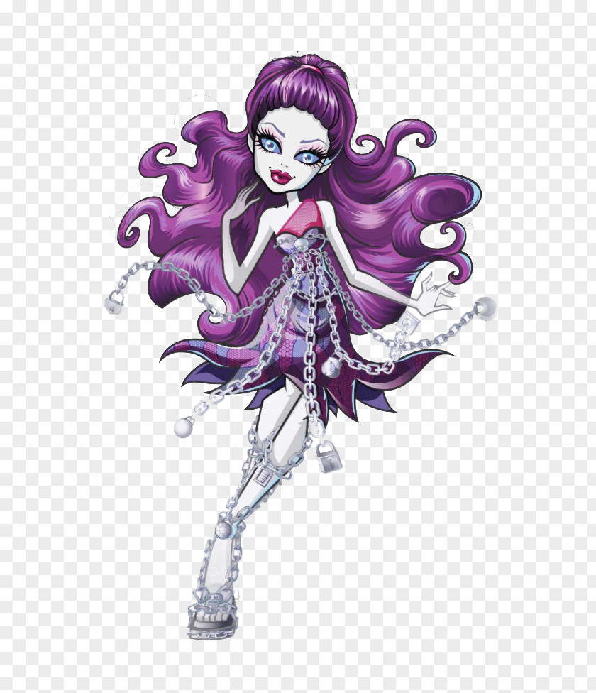 Ghoul Monster High Spectra Vondergeist Daughter Of A Ghost Toy PNG