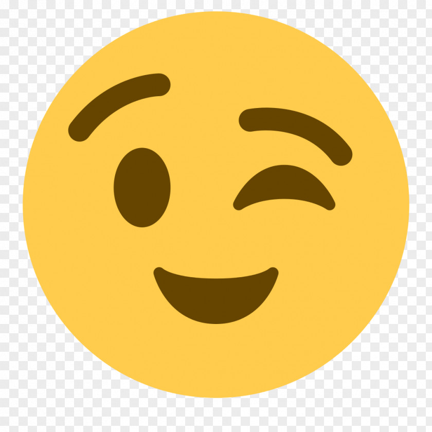Hand Emoji Wink Sticker Smiley Emoticon PNG
