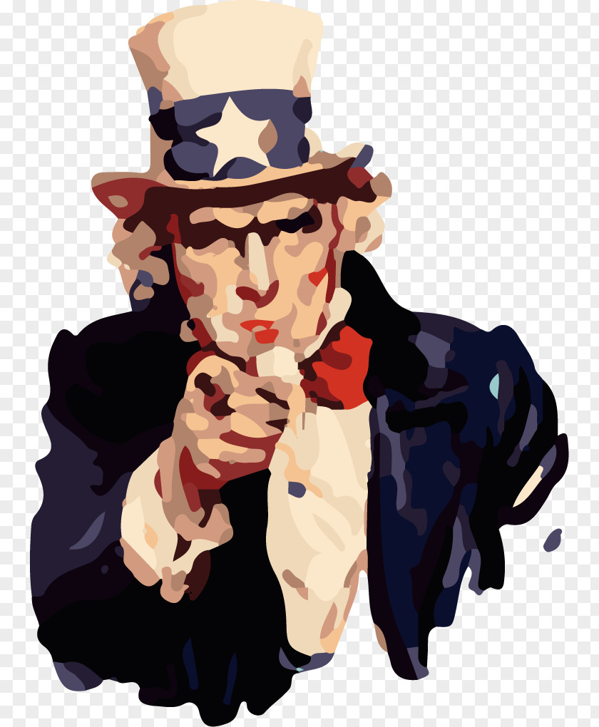 James Montgomery Flagg Uncle Sam I Want You Clip Art PNG