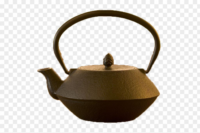 Japanese Style Iron Teapot Cast Kettle PNG