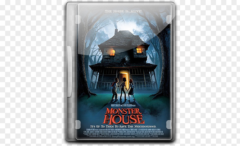 Monster House Poster Action Figure Film PNG