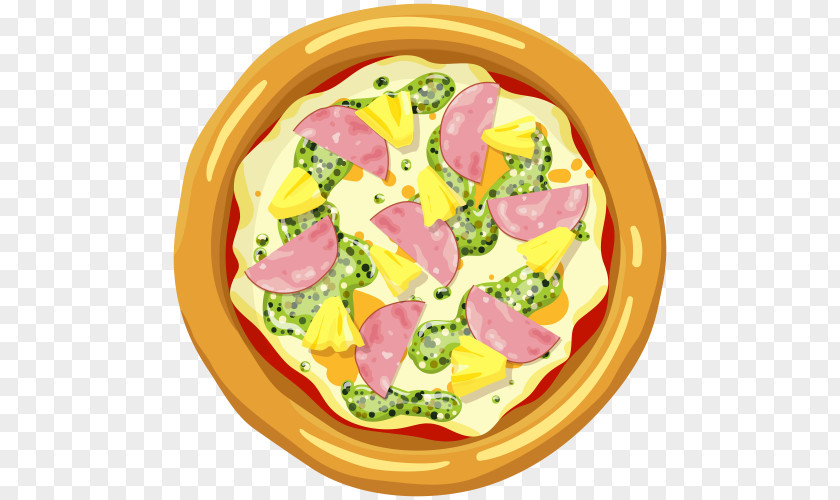 Pizza Hawaiian Ham PNG