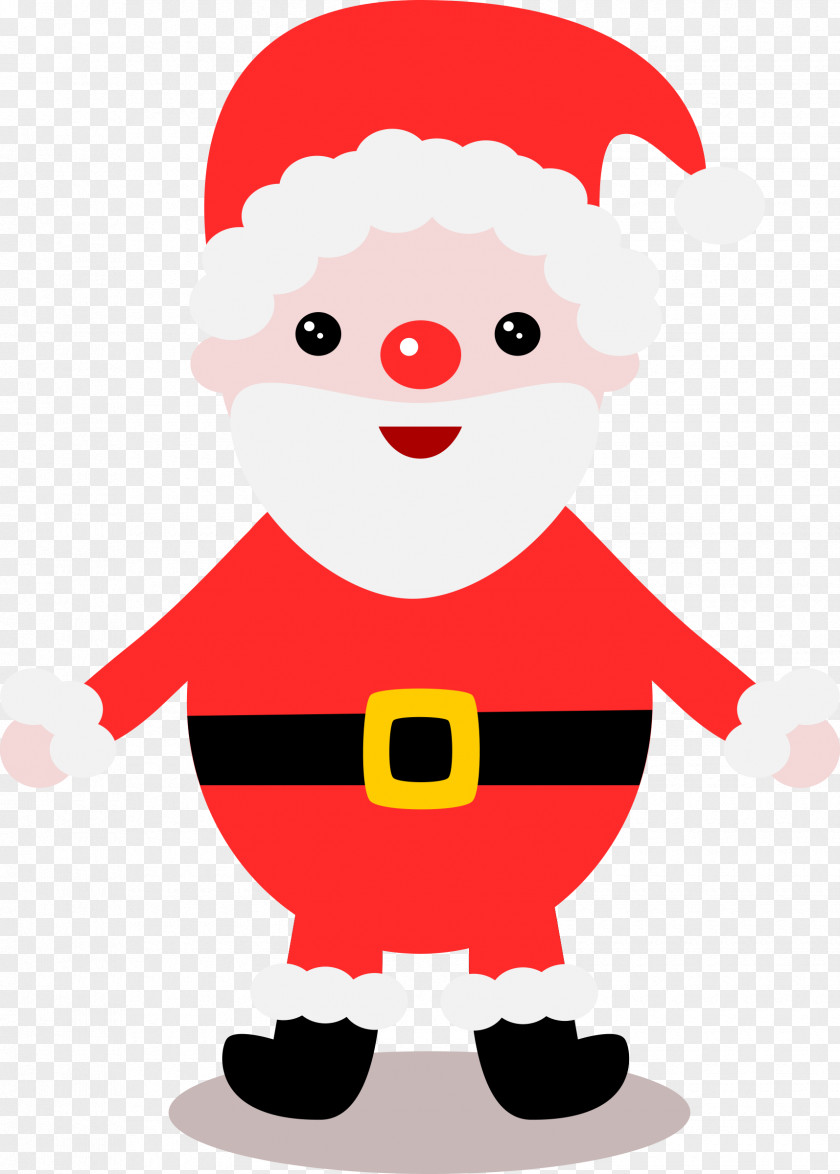 Santa Claus Christmas Holiday Gift Greeting & Note Cards PNG