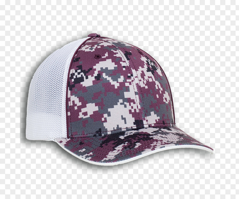Cheer Uniforms Camo Baseball Cap Custom Pacific Headwear Adult Pro-Model Digi Trucker Caps Hat Purple PNG