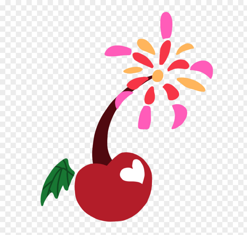Cherry Bomb Floral Design Clip Art Product Leaf PNG