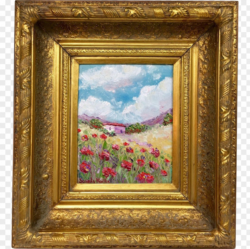 European Oil Painting Still Life Picture Frames Flower Paint PNG