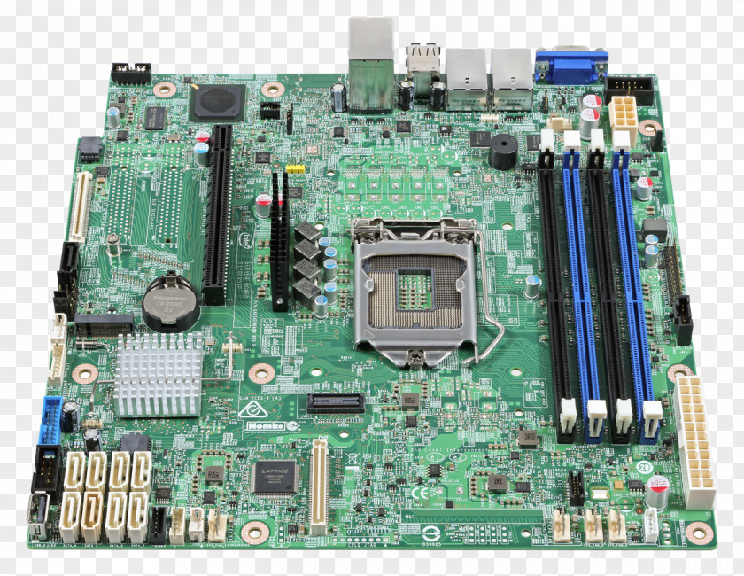 Motherboard Intel DBS1200SPL UATX Server Board For E3-1200-V5 CPU Xeon MicroATX PNG