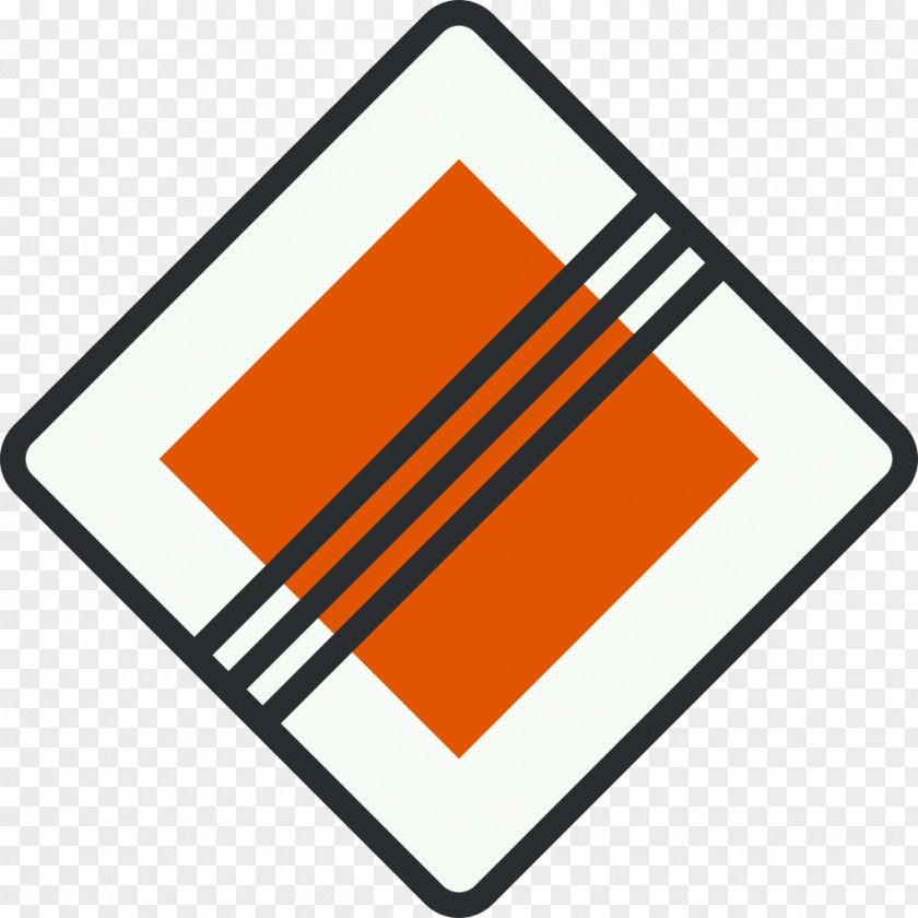Traffic Sign Priority Signs Voorrangsweg To The Right PNG
