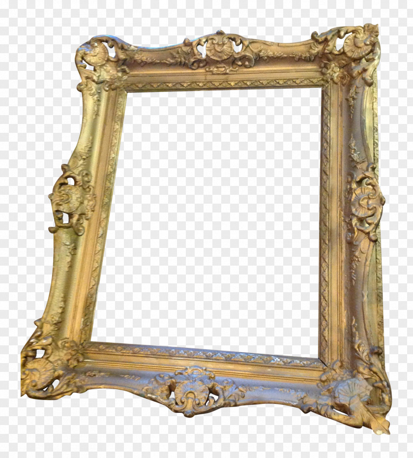 Antique Picture Frames Shabby Chic Mat Distressing PNG