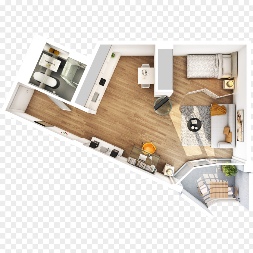 Apartment Studiosus 5 Augsburg Room Floor Plan Bendrabutis PNG