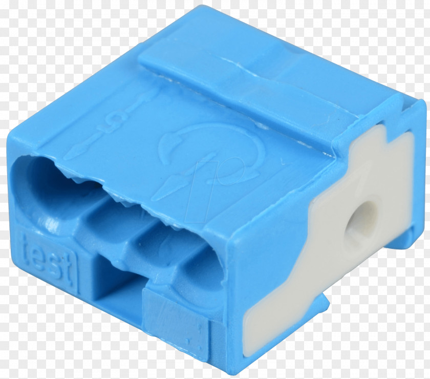 Blue Circuit Electrical Connector WAGO Kontakttechnik Terminal Electronics Printed Board PNG