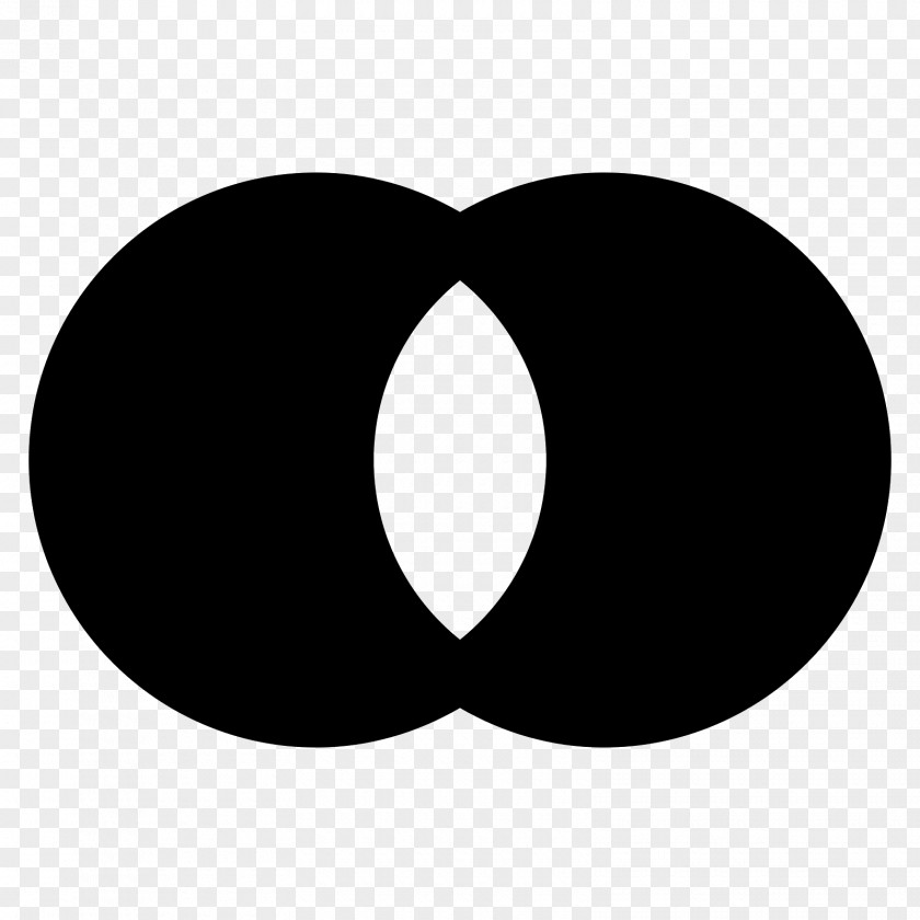 Overlapping Logo Circle Font PNG