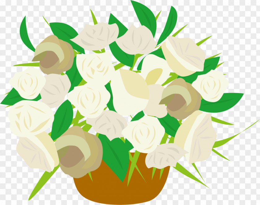 Roses Beautiful Flowers Clipart. PNG