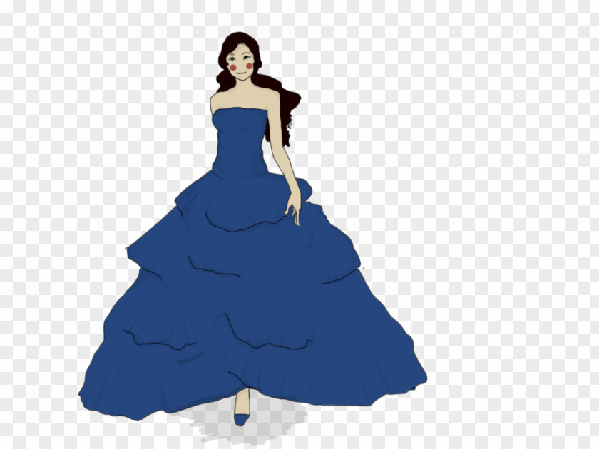 Special Occasion Gown Shoulder Illustration Beauty.m PNG
