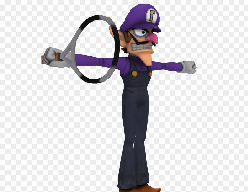 T-pose Waluigi Mario Tennis Super Smash Bros. For Nintendo 3DS And Wii U Wario PNG