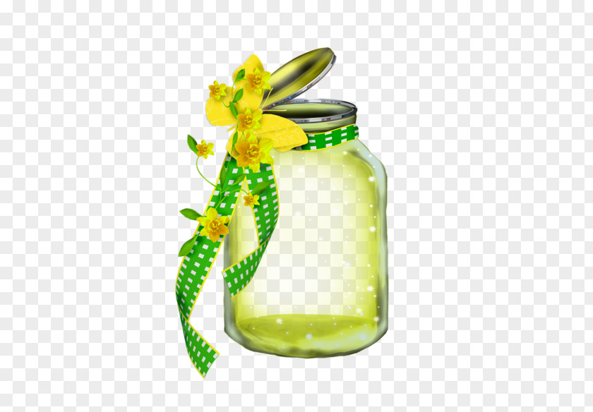 The Flowers On Bottle PNG