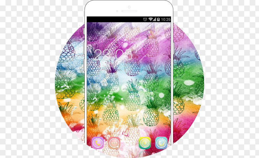 Android Watercolor Painting Desktop Wallpaper Theme PNG